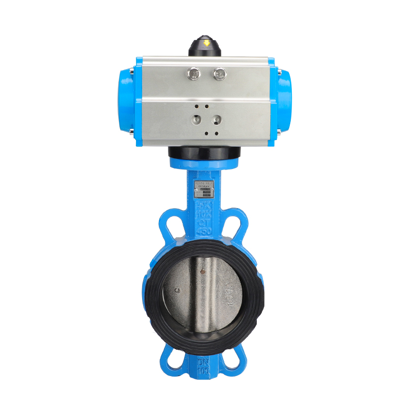 不锈钢气动蝶阀工作原理及安装使用说明书（内含结构图）