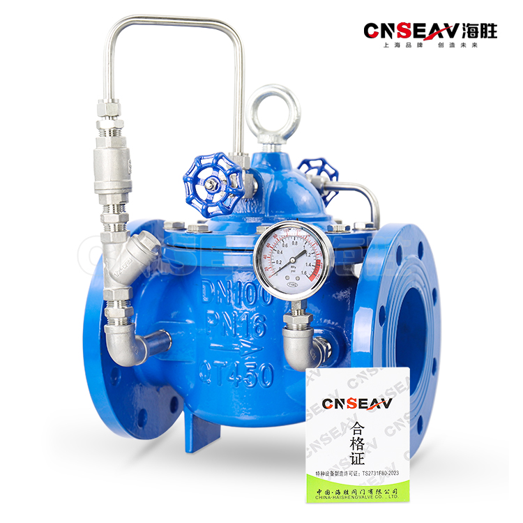 缓闭式止回阀工作原理及安装效果图