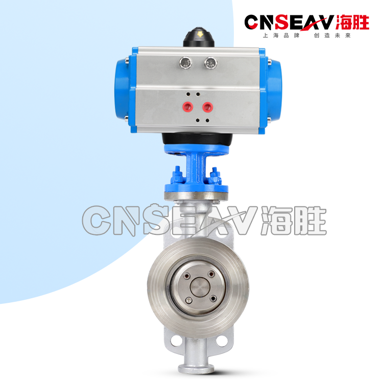 硬密封气动对夹蝶阀D973W