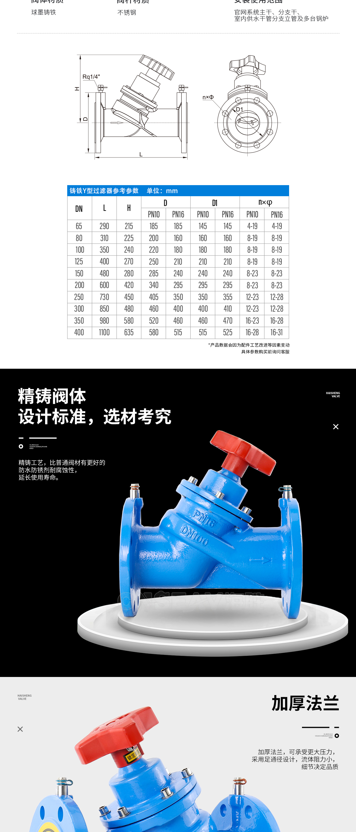 静态平衡阀SP45F规格尺寸 静态平衡阀SP45F规格尺寸