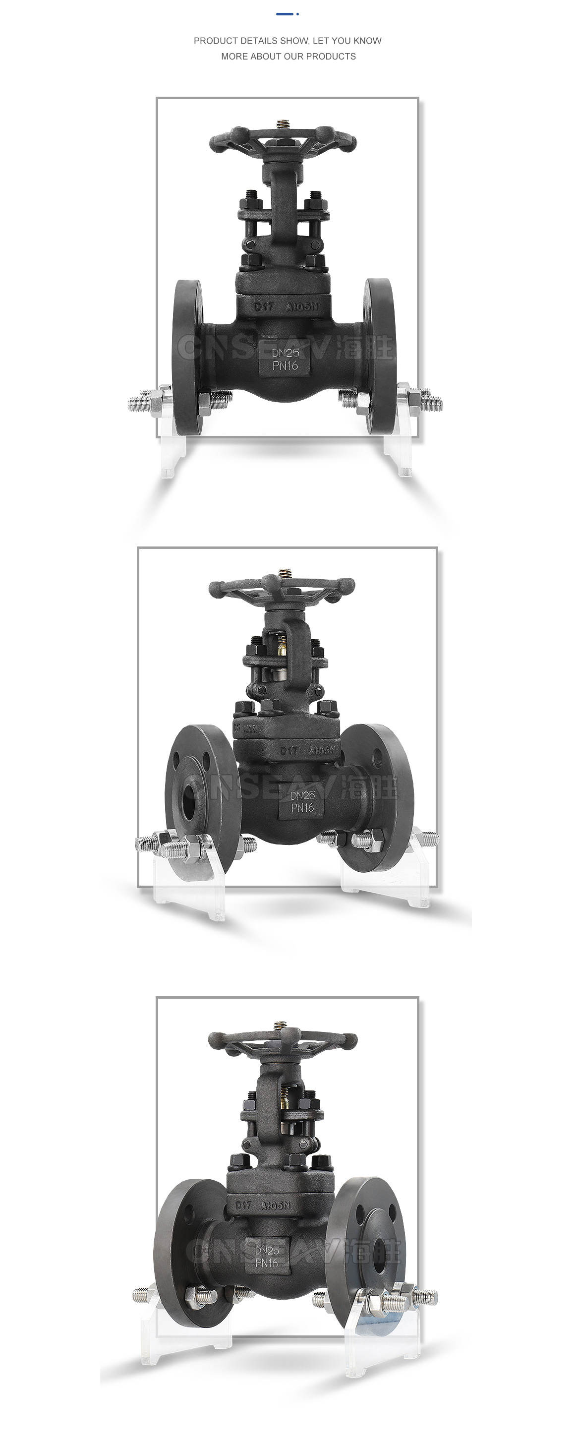 锻钢法兰闸阀J41H图片 锻钢法兰闸阀J41H图片